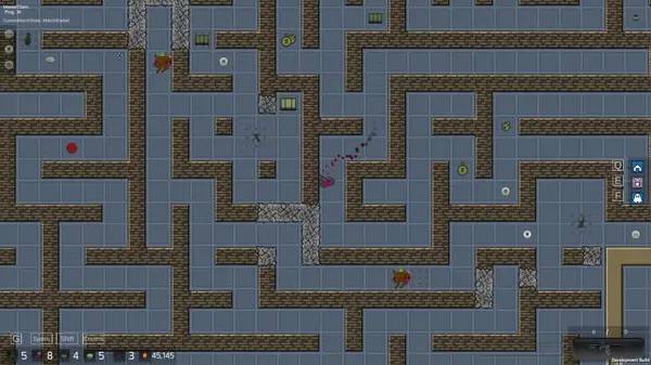 Сцена из внутреннего меню Path Of Destruction