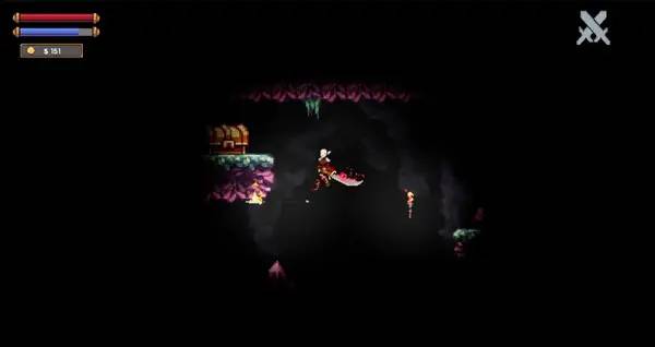 Сцена из внутреннего меню Peril by MDE