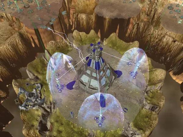 Сцена из внутреннего меню Perimeter Emperor's Testament