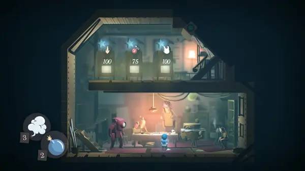 Сцена из внутреннего меню Pid