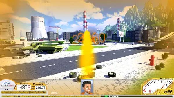 Сцена из внутреннего меню PiiSim