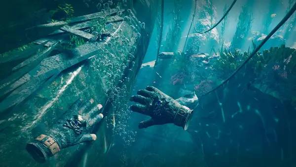 Сцена из внутреннего меню Pirates VR Jolly Roger