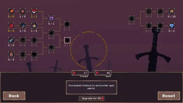 Сцена из внутреннего меню Power Fantasy