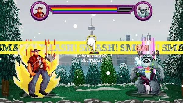 Сцена из внутреннего меню Pride Run