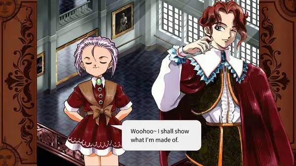 Сцена из внутреннего меню Princess Maker ~Faery Tales Come True~ (HD Remake)