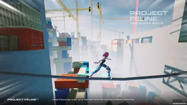 Сцена из внутреннего меню Project Feline