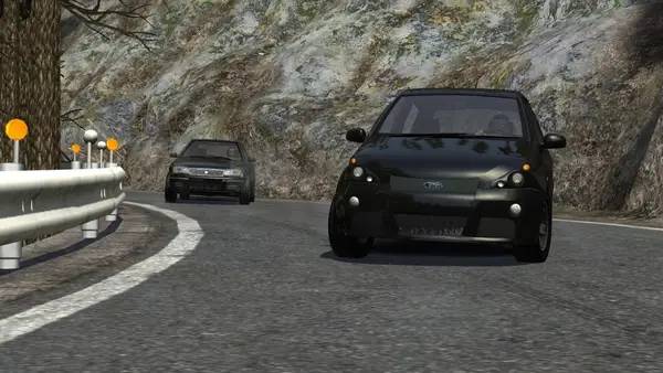 Сцена из внутреннего меню Project Torque - Free 2 Play MMO Racing Game