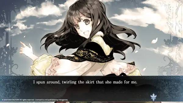 Сцена из внутреннего меню Psychedelica of the Ashen Hawk