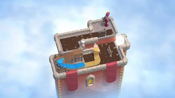 Сцена из внутреннего меню Puddle Knights