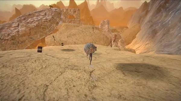 Сцена из внутреннего меню Pushing It! With Sisyphus