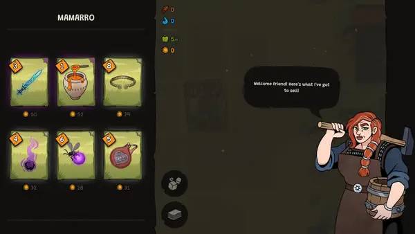 Сцена из внутреннего меню Pyrene