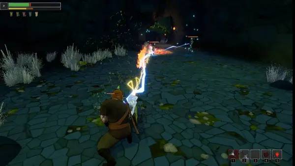 Сцена из внутреннего меню Quest for Cathrinite