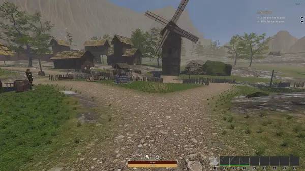 Сцена из внутреннего меню QUESTSCAPE Survival