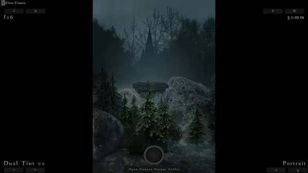 Сцена из внутреннего меню Quiet as a Stone