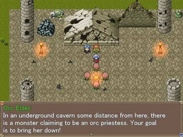 Сцена из внутреннего меню Re BF