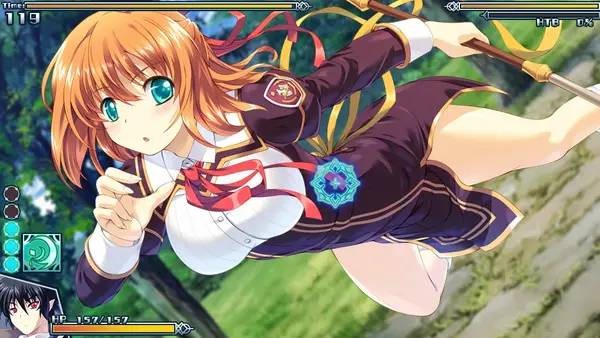 Сцена из внутреннего меню Re;Lord 1 ~The witch of Herfort and stuffed animals~