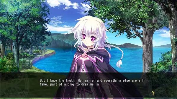 Сцена из внутреннего меню Re;Lord 2 ~The witch of Cologne and black cat~