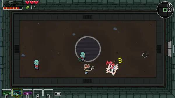 Сцена из внутреннего меню Reality Core