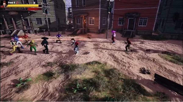 Сцена из внутреннего меню Reality Rash