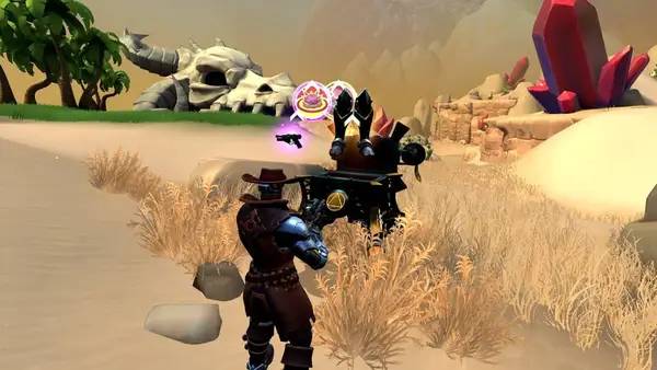 Сцена из внутреннего меню Realm Royale Reforged