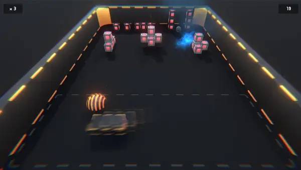 Сцена из внутреннего меню Rebound Ball