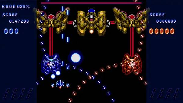 Сцена из внутреннего меню Red Blue Cell