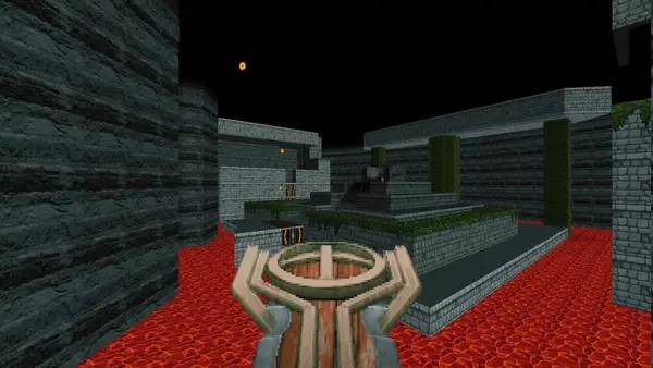 Сцена из внутреннего меню REKKR Sunken Land