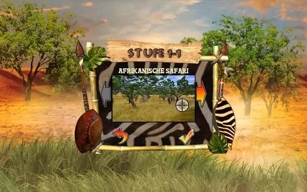 Сцена из внутреннего меню Remington Super Slam Hunting Africa