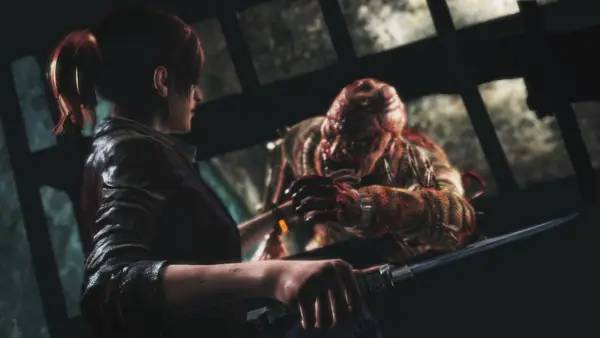 Сцена из внутреннего меню Resident Evil Revelations 2 Biohazard Revelations 2