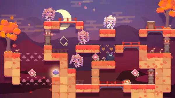 Сцена из внутреннего меню RewindGirl