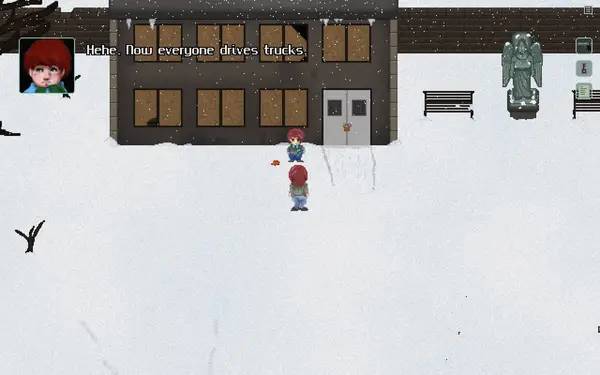 Сцена из внутреннего меню Richard and Alice