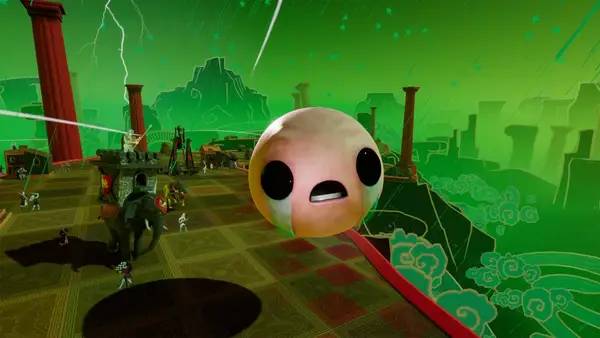 Сцена из внутреннего меню Rock of Ages 2 Bigger & Boulder