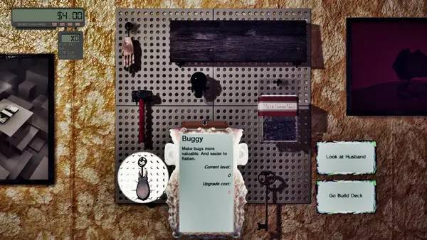 Сцена из внутреннего меню ROGUE LIGHT DECK BUILDER