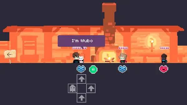 Сцена из внутреннего меню Roguemance