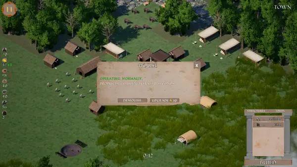 Сцена из внутреннего меню Rome in a Day