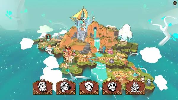 Сцена из внутреннего меню Roots of Yggdrasil