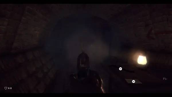 Сцена из внутреннего меню Rotten Flesh - Cosmic Horror Survival Game