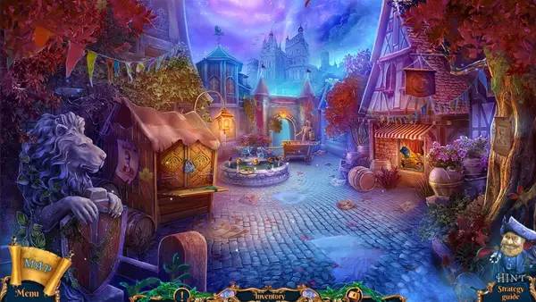 Сцена из внутреннего меню Royal Detective The Last Charm Collector's Edition