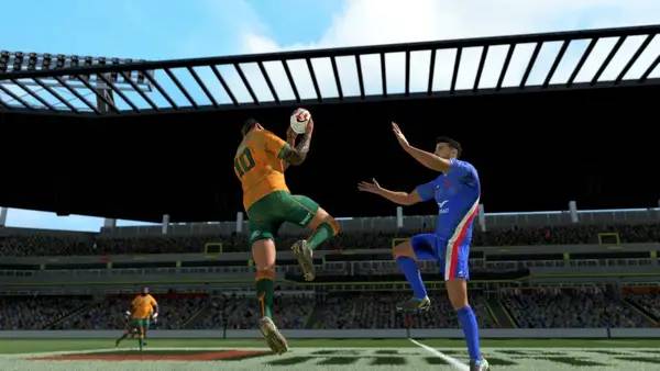 Сцена из внутреннего меню Rugby 22