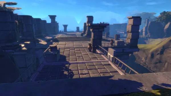 Сцена из внутреннего меню RWBY Grimm Eclipse