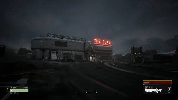 Сцена из внутреннего меню S.T.A.R.W.I.E.L.D.