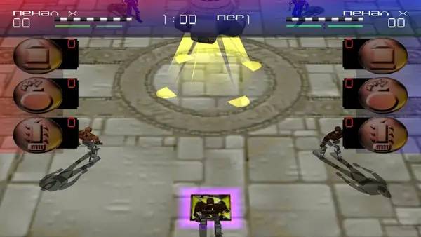 Сцена из внутреннего меню Savage Arena