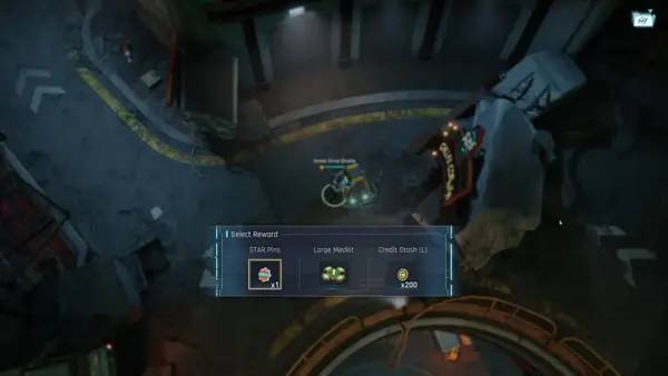 Сцена из внутреннего меню Section 13