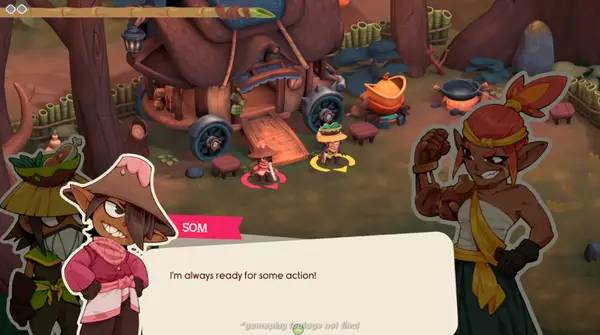 Сцена из внутреннего меню SEDAP! A Culinary Adventure