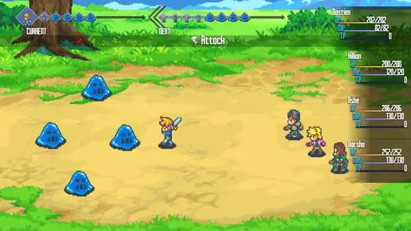 Сцена из внутреннего меню Seed of Pandora Legend of the Gaia Tree