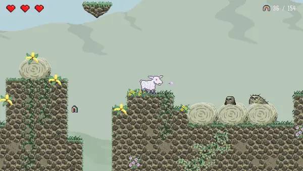 Сцена из внутреннего меню Sheepy