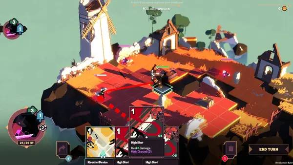 Сцена из внутреннего меню Shuffle Tactics