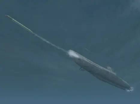 Сцена из внутреннего меню Silent Hunter 3