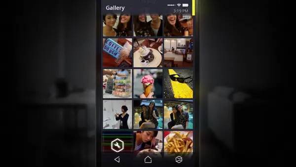 Сцена из внутреннего меню SIMULACRA