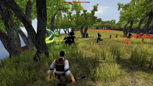 Сцена из внутреннего меню Skydom